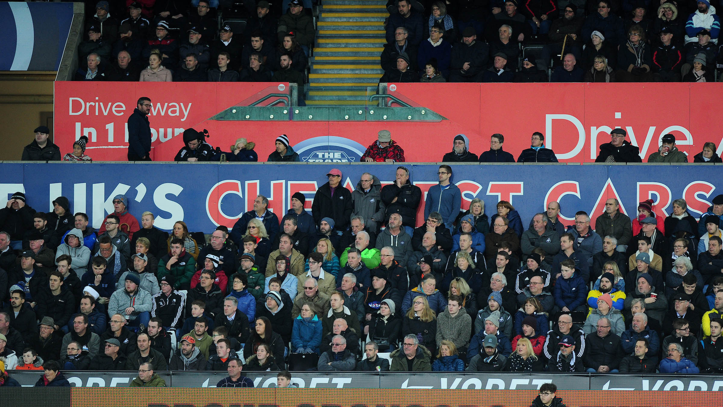 Fans Gallery Swansea City V Barnsley Swansea